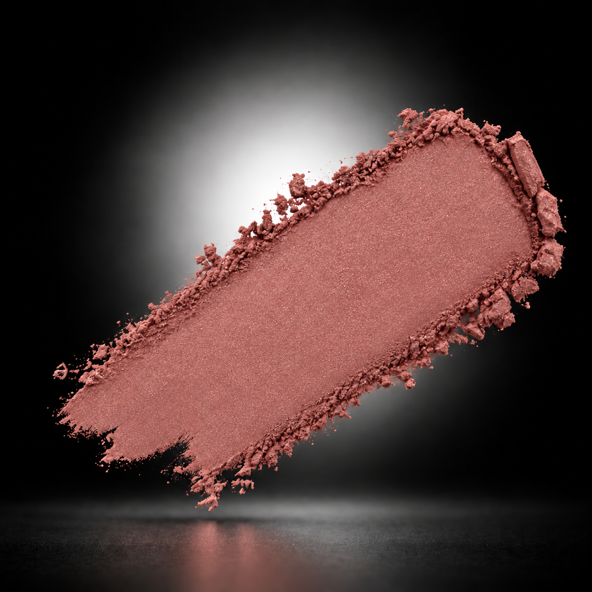 Summer Breeze softly shimmering dusty rose blush swatch