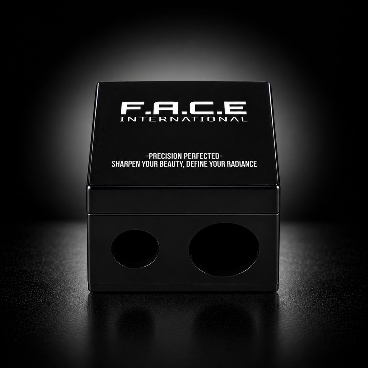 F.A.C.E INTERNATIONAL dual-hole cosmetic pencil sharpener