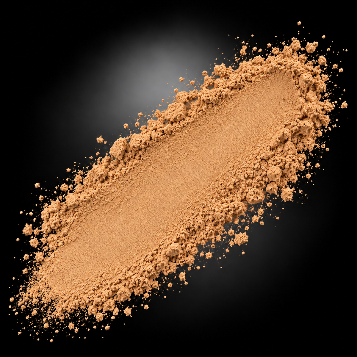 FACE INTERNATIONAL Luxury Silk HD Finishing Powder Caramel powder swatch