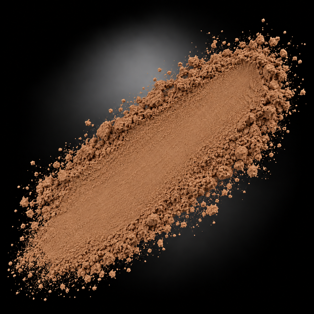 FACE INTERNATIONAL Luxury Silk HD Finishing Powder Mocha powder swatch